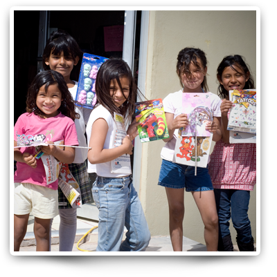 kids at the clinic